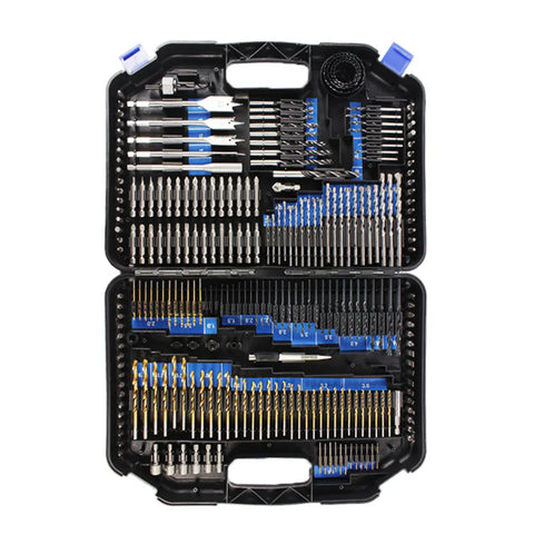 Premium 246 Piece Drill Bit & Accessory Set with Storage Case