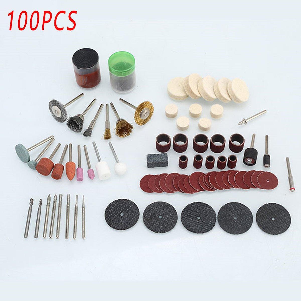 Premium Rotary Tool Accessory Set for Grinding & Polishing - 147 Pieces