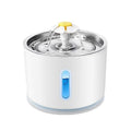 Premium 2.4L LED Pet Water Fountain with Stainless Steel Top