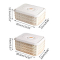 Premium 4 Layer Dumpling Storage Container – Green