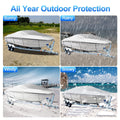 Outdoor V Yacht Dust Cover Waterproof Sun Protection Boat Hull Cover Rain Shield - SuperSaverAU - view 3