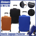 Premium High-Stretch Luggage Protector Cover – Blue 28 Inch