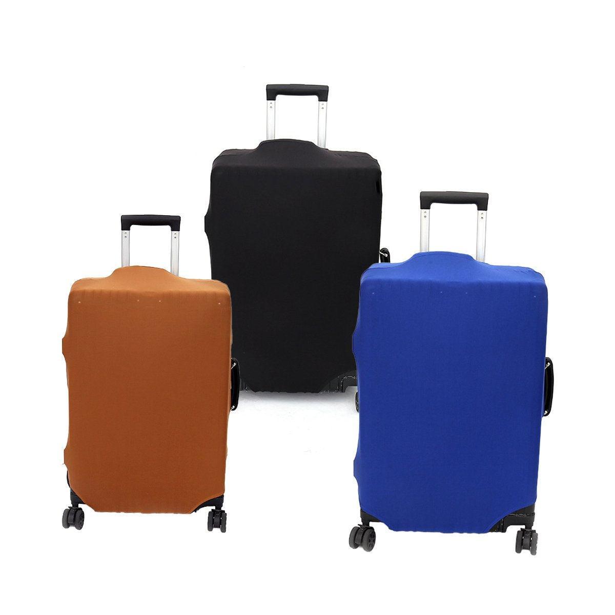 Premium High-Stretch Luggage Protector Cover – Blue 32 Inch