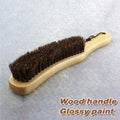Premium Horsehair Clothes Brush – Wooden Handle 2 Pack