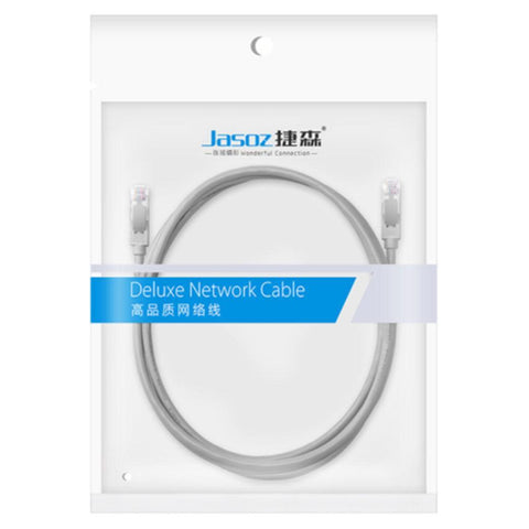 Jasoz Cat5E Ethernet Network Cable for LAN Connections - Grey, 20m