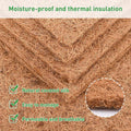 Premium Coconut Palm Fibre Chicken Nest Box Liners - 10pcs, 30cm