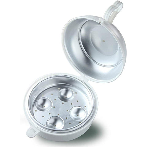 Premium Microwave 4 Egg Steamer Cooker with Chicken Design