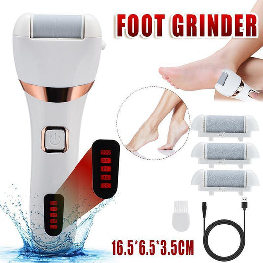 Electric Callus Remover Foot Grinder Kit by Premium - 3 Grinding Units