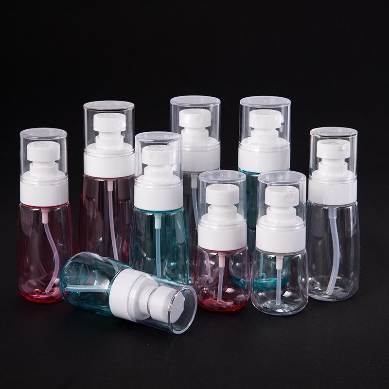 Premium 10pcs 100ml Pink Travel Emulsion Dispenser Bottles for Lotion Shampoo