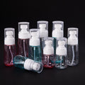 Premium 10pcs 100ml Clear Travel Emulsion Dispenser Bottles for Lotion Shampoo