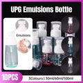 Premium 10pcs 60ml Clear Travel Emulsion Dispenser Bottles for Lotion Shampoo