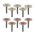 V528 Stone Engraving Saw Blades 40mm - 10pcs Durable Cutting Tools - SuperSaverAU - view 2