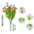 Premium Artificial Camellia Flower Bundles – 8 Pack