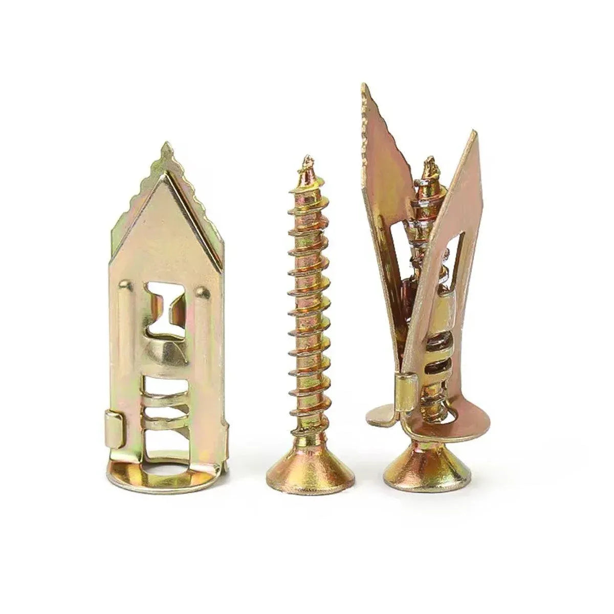 Premium Self-Drilling Drywall Anchors & Screws – 12 x 40mm, 100 Pack