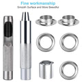 Premium 200 Set 12mm Copper Eyelet Grommet Kit with Tools
