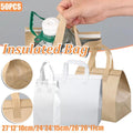 Eco-Friendly Thermal Insulation Bag 27x12x10cm - 50pcs Food Storage, Reusable - SuperSaverAU - view 1
