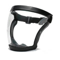 Premium Anti-Fog Full Face Shield Mask for Adults - Black, 2 Pack
