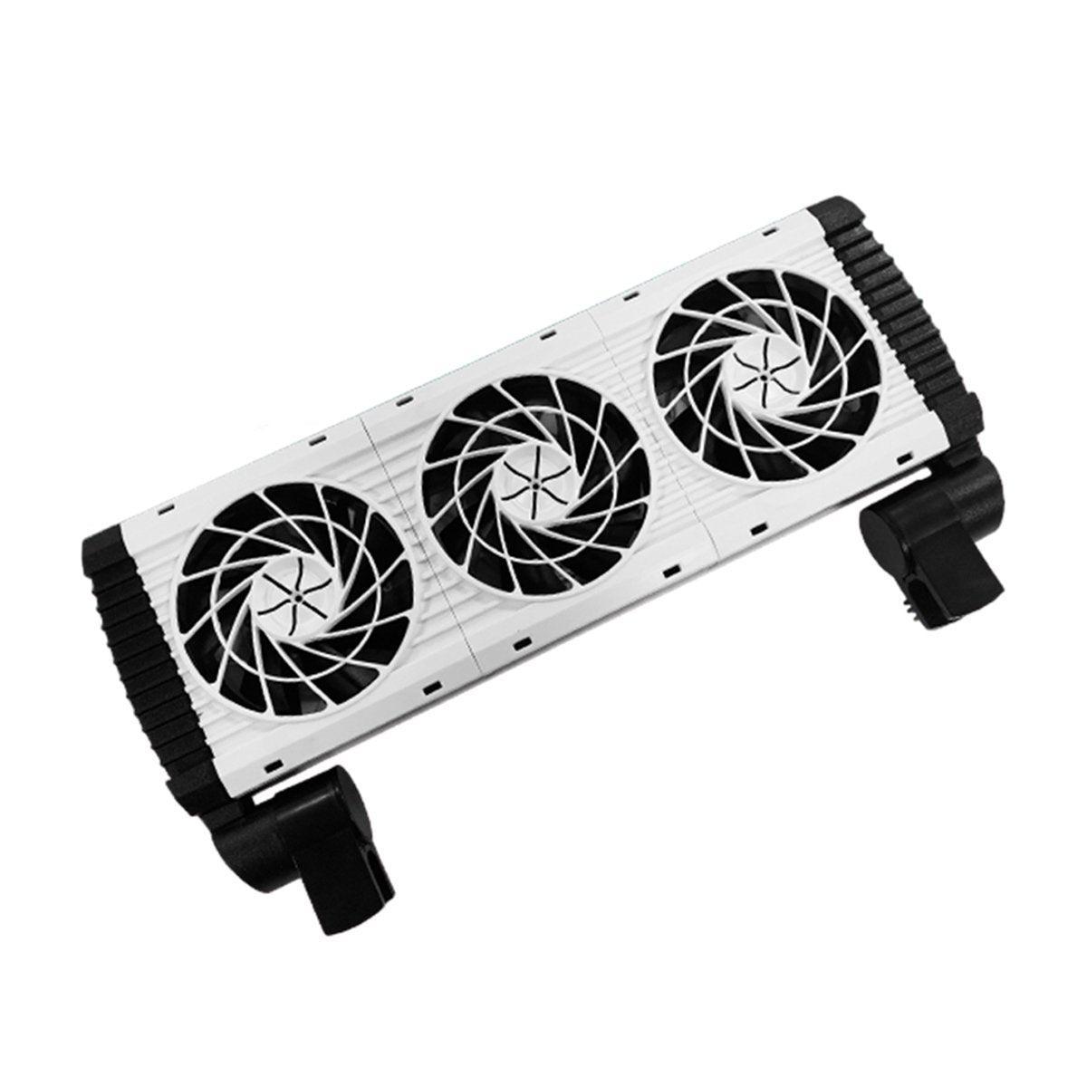 Fish Tank Mini Fan - 3-Head Cooling Fan with 6-Speed Adjustment, Quiet Operation