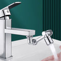 Premium Black Rotatable Faucet Extender Mechanical Arm Sink Tap Adapter with Filter
