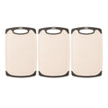 Eco-Friendly 3PCS Wheat Straw Cutting Board Set - Lightweight, Non-Slip, Juice Grooves - SuperSaverAU - view 2
