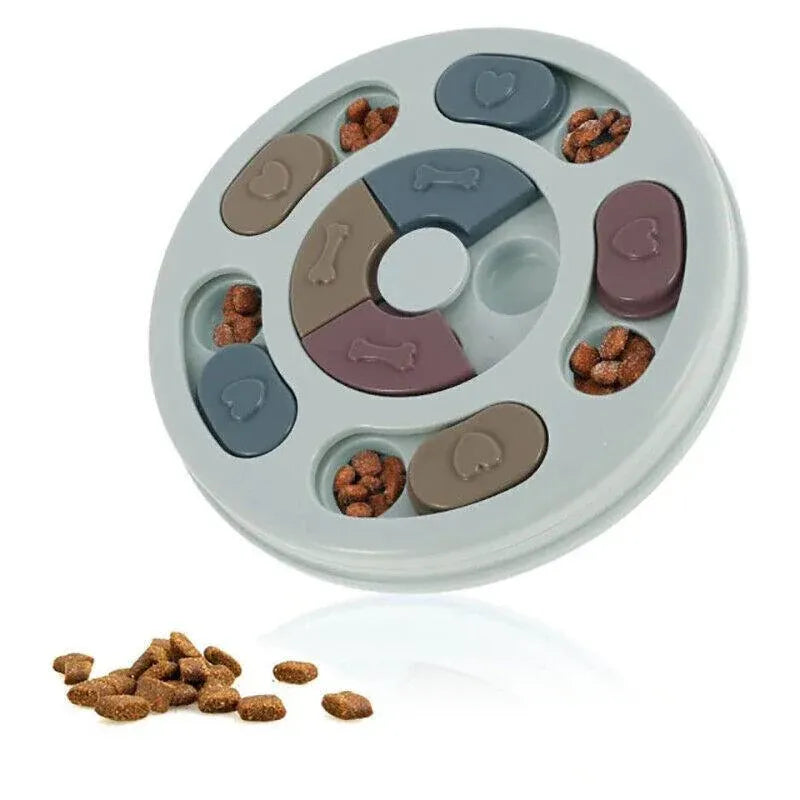 Premium Dog Treat Dispenser Puzzle Feeder Toy - Green