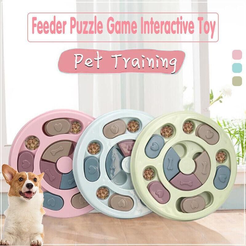 Premium Dog Treat Dispenser Puzzle Feeder Toy - Green