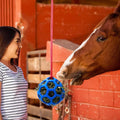 Premium Green Horse Hay Feeder Ball Slow Feeding Toy - 14cm
