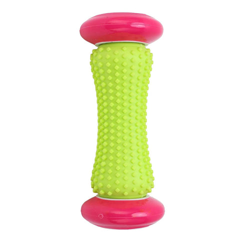 Premium Pink Foot Massage Roller 17cm for Arch Hand and Calf Relaxation