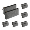 10PCS Large Felt Pencil Cases - Organizers for Stationery & Cosmetics - SuperSaverAU - view 2
