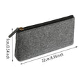 10PCS Large Felt Pencil Cases - Organizers for Stationery & Cosmetics - SuperSaverAU - view 3