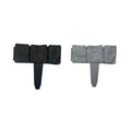 Premium Plastic Garden Fence Edging – Grey Stone Effect 20 Pack