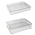 Premium Transparent A4 File Storage Box – Large