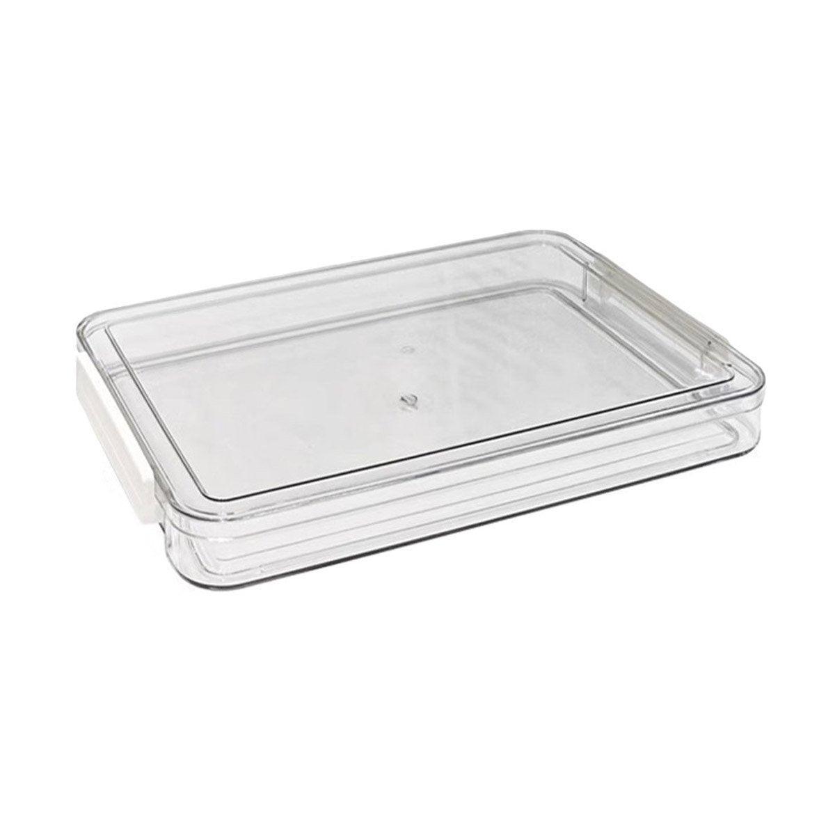 Premium Transparent A4 File Storage Box – Large