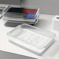 Premium Transparent A4 File Storage Box – Small