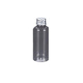Premium 100pcs Clear 50ml PET Travel Bottles with Aluminium Caps