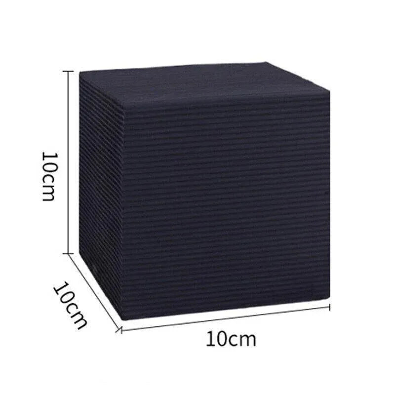 Premium Eco-Aquarium Carbon Filter Cube - 10 x 10 x 10cm