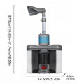6-in-1 Aquarium Filter System, 14.5x4.5x31.9 cm, USB Powered, Adjustable Flow - SuperSaverAU - view 3