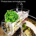 Premium Round Fish Tank External Filter Box - S