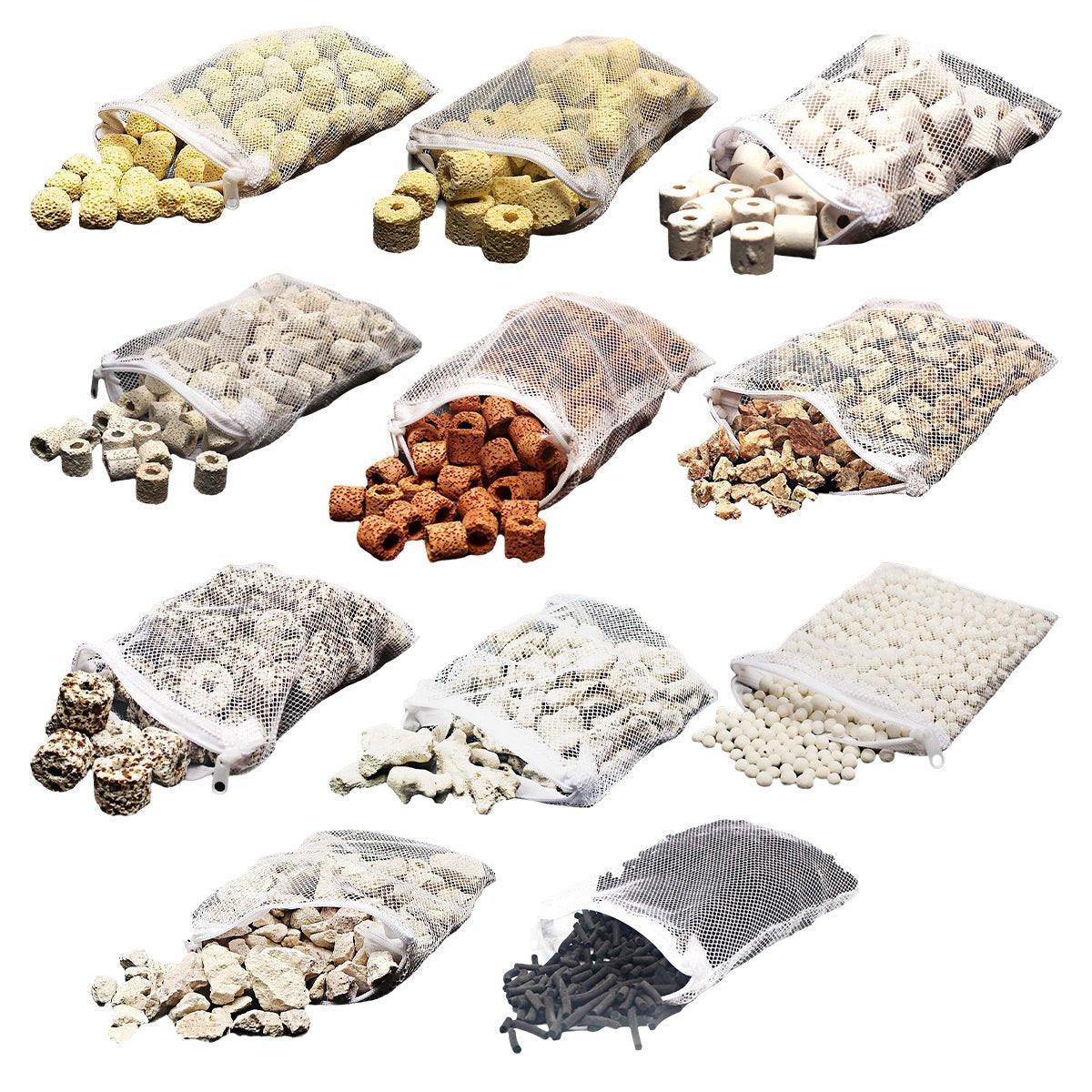 Premium Nano Ring Aquarium Filter Media for Freshwater & Saltwater - 500g