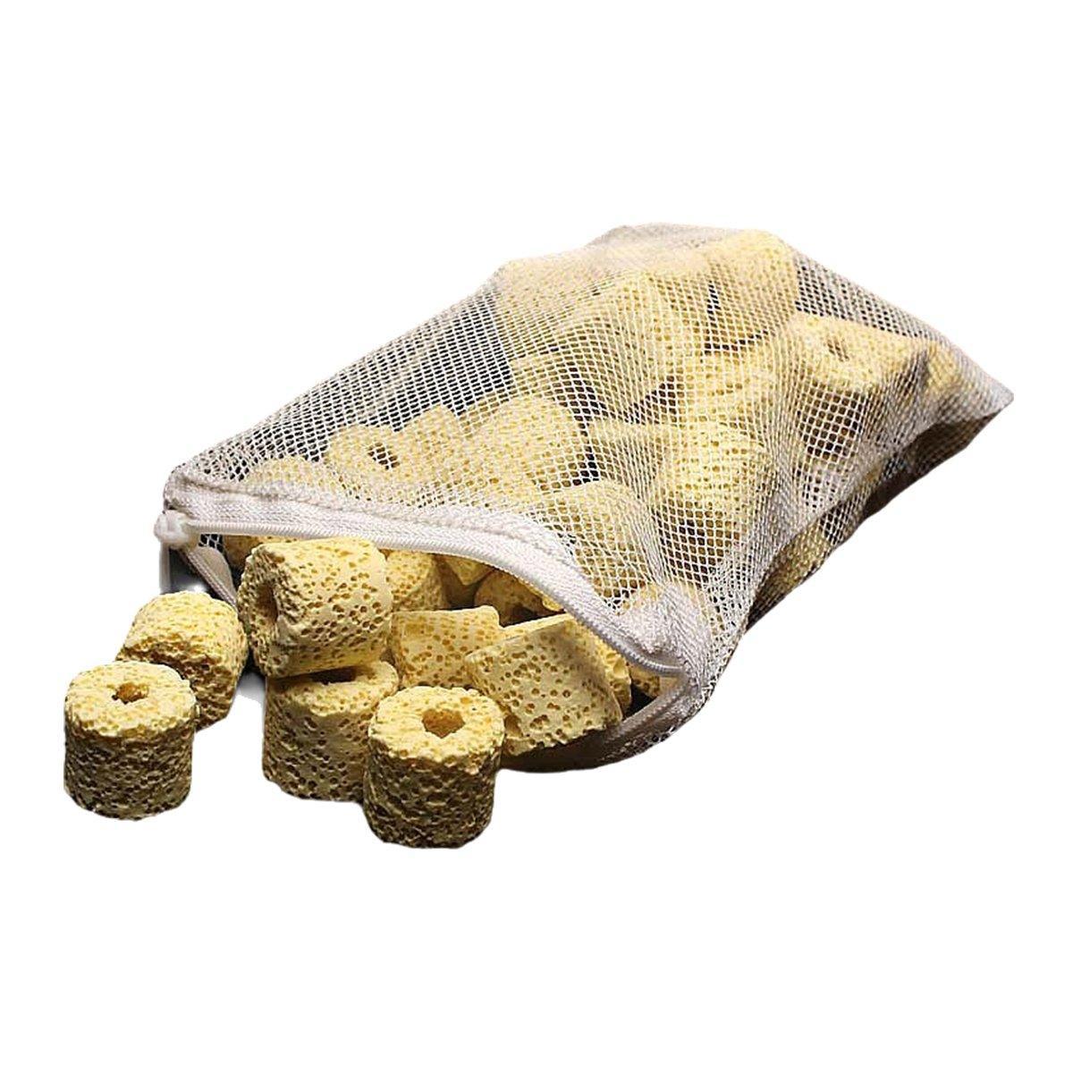 Premium Nano Ring Aquarium Filter Media for Freshwater & Saltwater - 500g