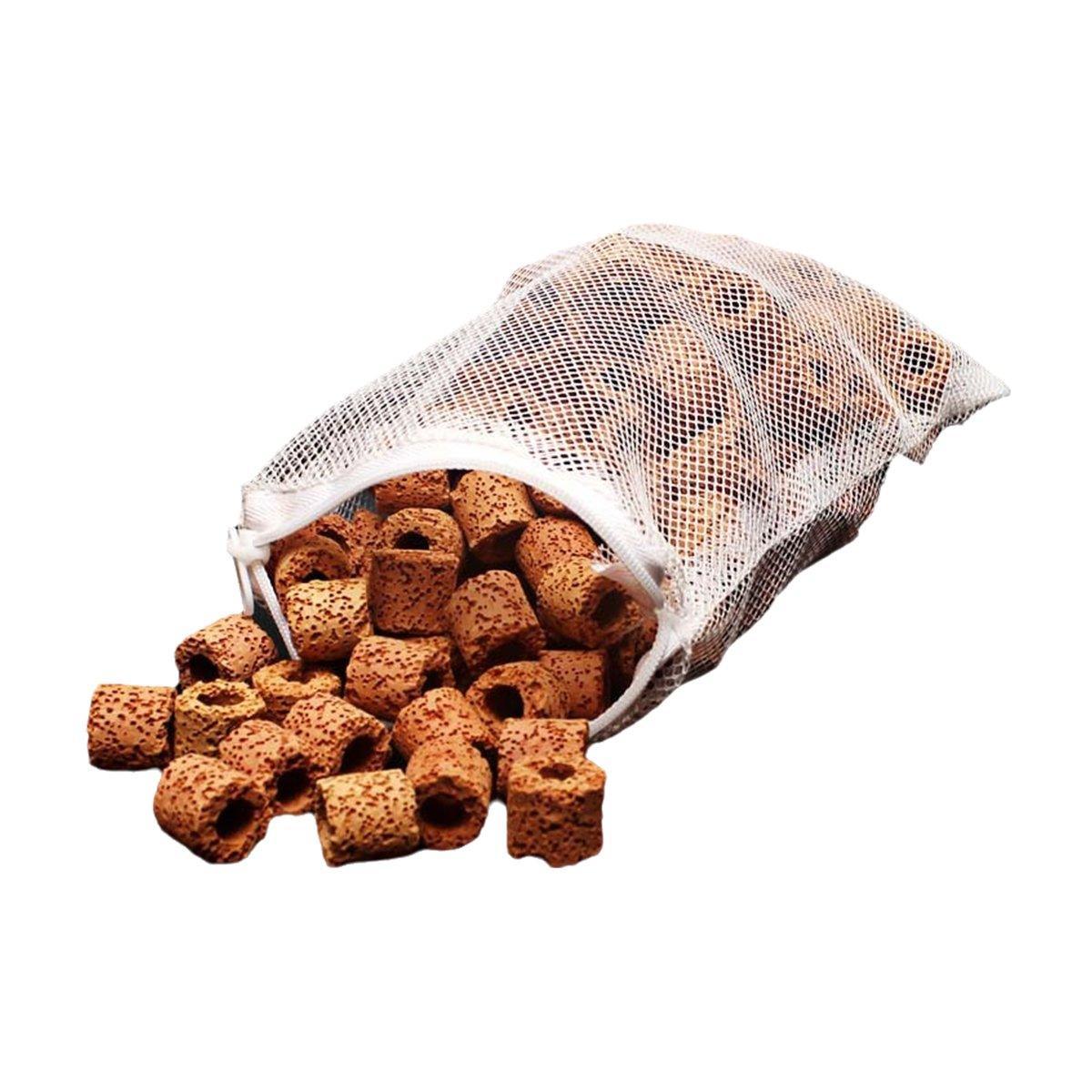 Premium Nano Ring Aquarium Filter Media for Freshwater & Saltwater - 500g