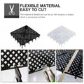 Premium Under Gravel Aquarium Filter Plates 10pcs - Black