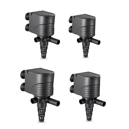 3in1 Mini Aquarium Fish Tank Filter Submersible Water Purifier Oxygen Pump - QL-400 (30W 2000L/H)