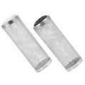 Premium Stainless Steel Shrimp Filter Guard 4pcs - Black 16mm
