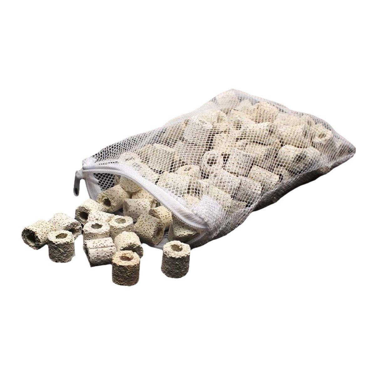Premium Far Infrared Breathing Ring Aquarium Filter Media - 500g