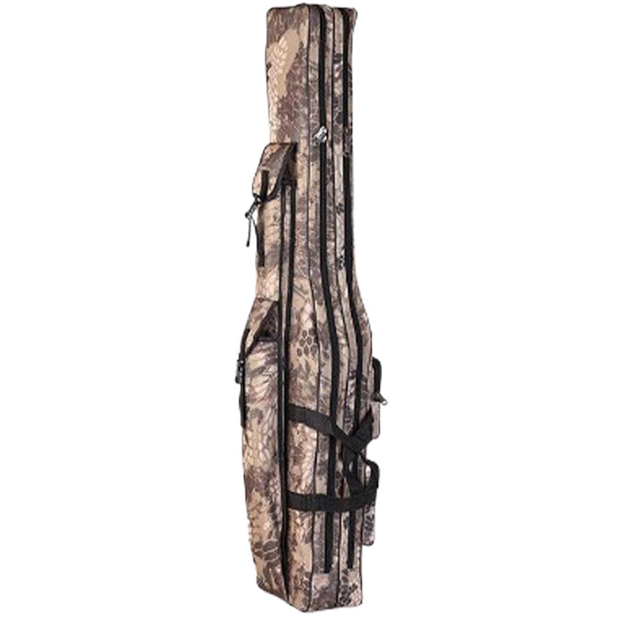 Premium Big Belly Fishing Rod Bag - Black, 130cm