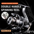 Double Handle Fishing Reel High-Speed Spinning Reel for Freshwater Saltwater - SW1500S - SuperSaverAU - view 1