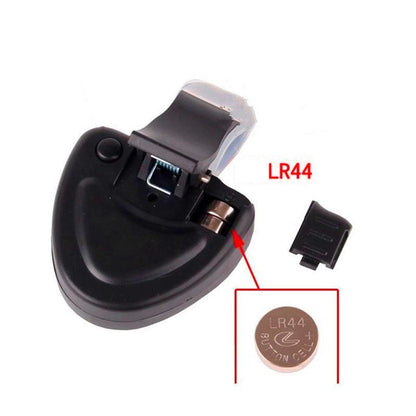 4Pcs Electronic Fish Bite Sound Alarm Led Light Alert Bell Clip-On Fishing Rod