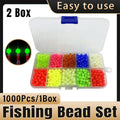 High Quality 2 Boxes of Round Colourful Fishing Beads Tackle Accessories Kit - SuperSaverAU - view 1