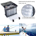 Premium Heavy Duty Fishing Tackle Box with 4 Removable Trays